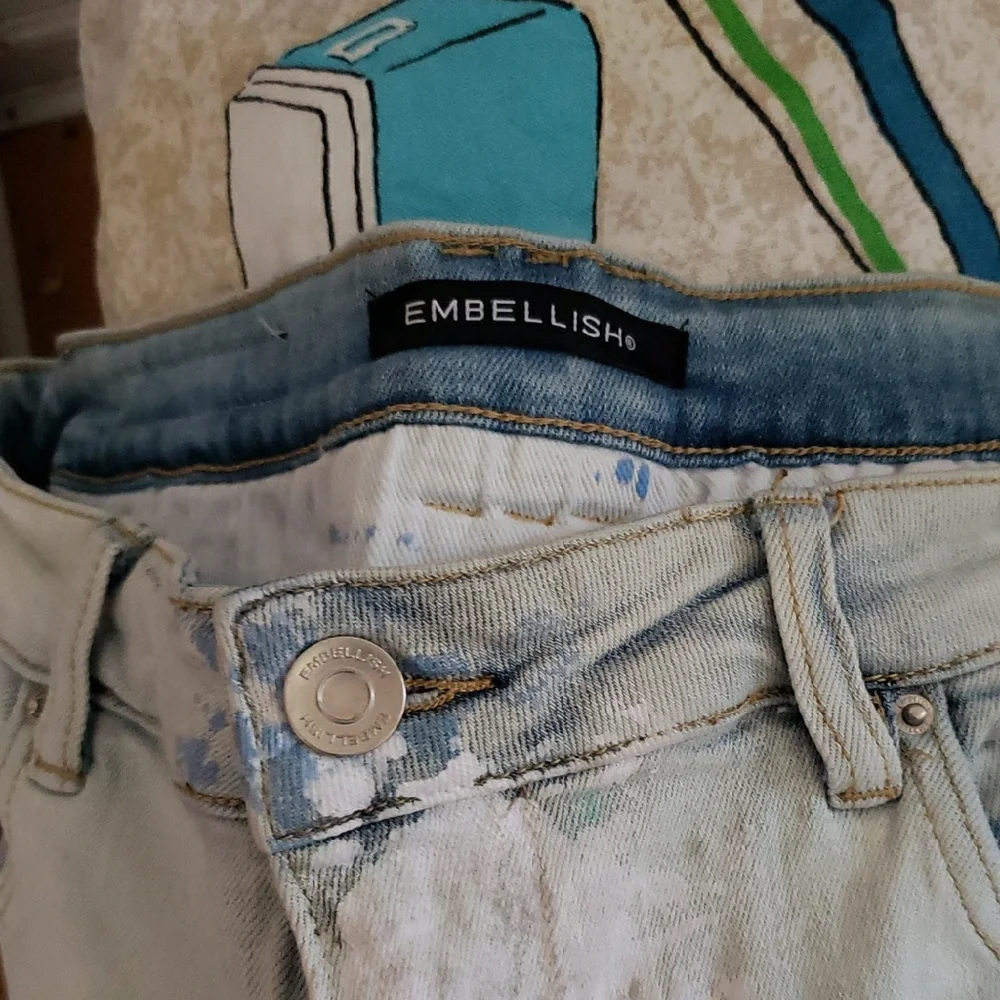 Paint Splatter Jeans - Picture 6 of 7